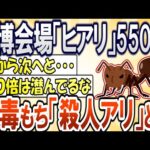 【2chまとめ】大阪万博会場に「ヒアリ」550匹も！猛毒をもち「殺人アリ」と呼ばれる蟻