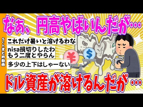 【2chまとめ】なぁ、円高やばいんだが、ドル資産が溶けるんだが 【ゆっくり】